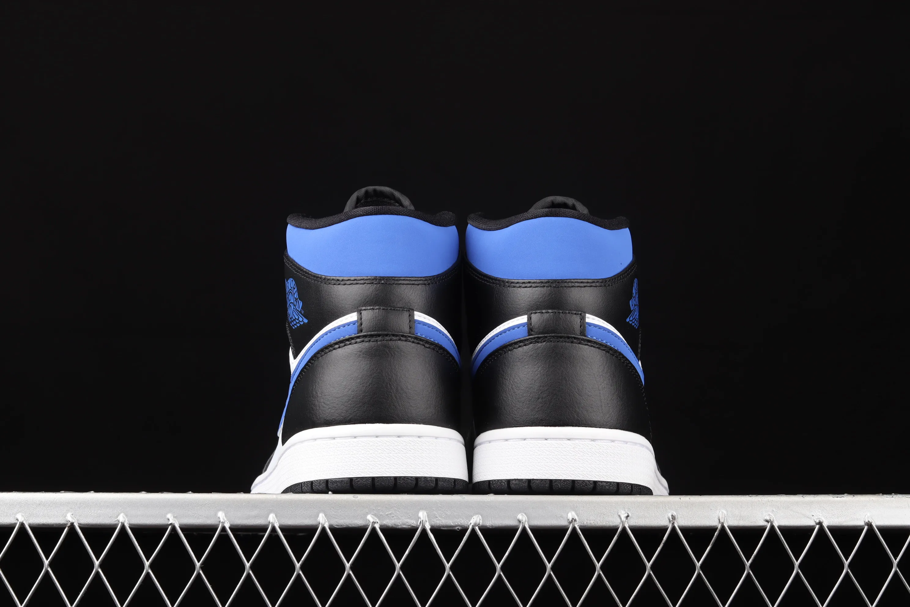 All categories Air Jordan Jordan series basketball shoes Air Jordan 1 Mid G version pure original Air Jordan 1 Mid AJ1 Joe 1 Royal Blue China basketball shoes 554724-140
